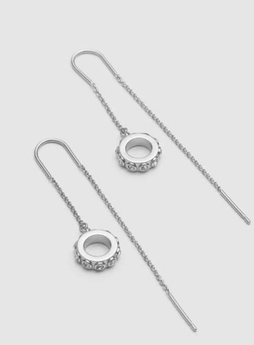 mimco halo thread earrings